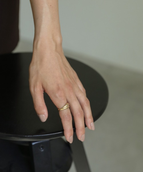 select MOCA（セレクトモカ）の「ダブルプランプリング（リング・レディース・シルバー/ゴールド・FREE）」の7枚目の写真