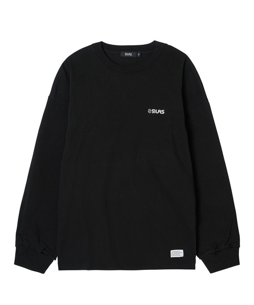 SILAS（サイラス）の「BASIC OLD LOGO L/S TEE（Tシャツ/カットソー・メンズ・ホワイト/ライトブルー/ブラック/ネイビー/オリーブ/チャコール・M/L/XL）」の7枚目の写真