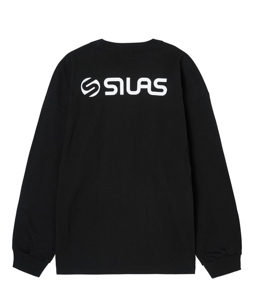 SILAS（サイラス）の「BASIC OLD LOGO L/S TEE（Tシャツ/カットソー・メンズ・ホワイト/ライトブルー/ブラック/ネイビー/オリーブ/チャコール・M/L/XL）」の8枚目の写真