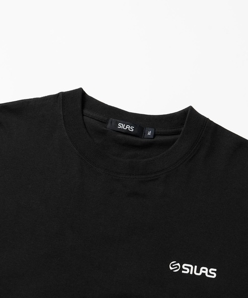 SILAS（サイラス）の「BASIC OLD LOGO L/S TEE（Tシャツ/カットソー・メンズ・ホワイト/ライトブルー/ブラック/ネイビー/オリーブ/チャコール・M/L/XL）」の9枚目の写真