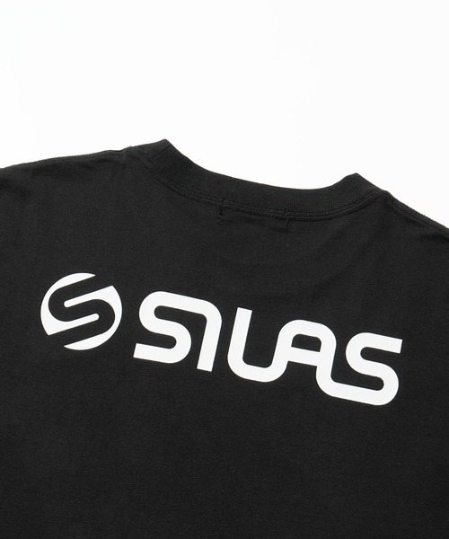 SILAS（サイラス）の「BASIC OLD LOGO L/S TEE（Tシャツ/カットソー・メンズ・ホワイト/ライトブルー/ブラック/ネイビー/オリーブ/チャコール・M/L/XL）」の13枚目の写真