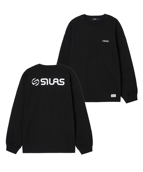 SILAS（サイラス）の「BASIC OLD LOGO L/S TEE（Tシャツ/カットソー・メンズ・ホワイト/ライトブルー/ブラック/ネイビー/オリーブ/チャコール・M/L/XL）」の16枚目の写真