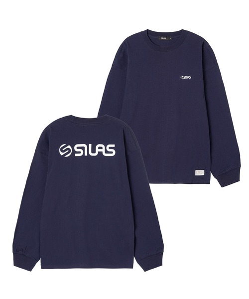 SILAS（サイラス）の「BASIC OLD LOGO L/S TEE（Tシャツ/カットソー・メンズ・ホワイト/ライトブルー/ブラック/ネイビー/オリーブ/チャコール・M/L/XL）」の15枚目の写真
