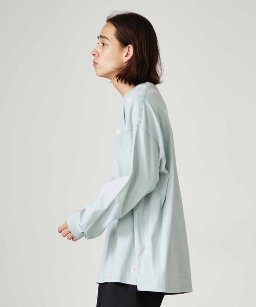 SILAS（サイラス）の「BASIC OLD LOGO L/S TEE（Tシャツ/カットソー・メンズ・ホワイト/ライトブルー/ブラック/ネイビー/オリーブ/チャコール・M/L/XL）」の19枚目の写真