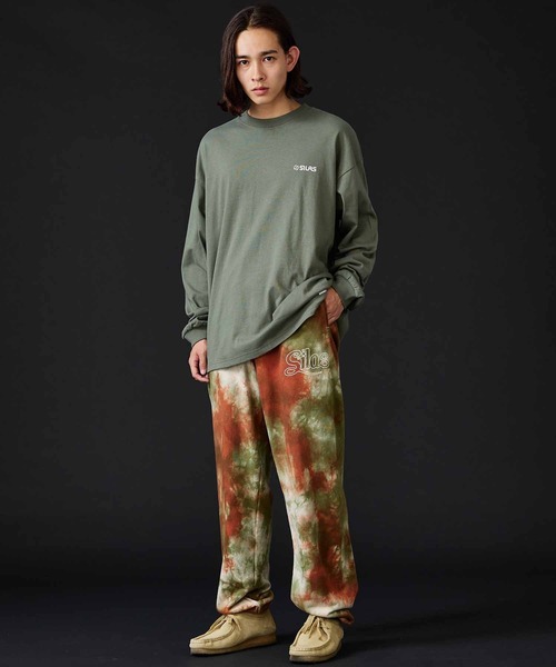 SILAS（サイラス）の「BASIC OLD LOGO L/S TEE（Tシャツ/カットソー・メンズ・ホワイト/ライトブルー/ブラック/ネイビー/オリーブ/チャコール・M/L/XL）」の20枚目の写真