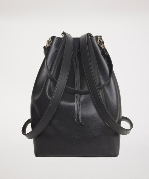 RANDEBOO（ランデブー）の「Renewal Bucket backpack（バックパック/リュック・レディース・ダークブラウン/ブラック/グレイッシュベージュ・FREE）」の4枚目の写真