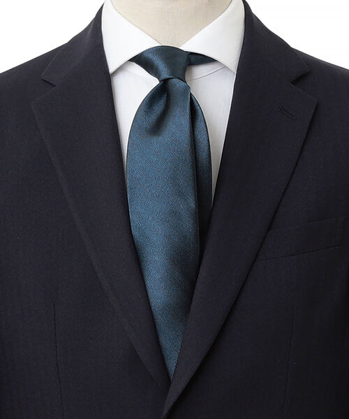 B:MING by BEAMS(ビーミングバイビームス)の「B:MING by BEAMS / シルク ソリッド ネクタイ 22F(ネクタイ・メンズ・パープル/ネイビー/ブラウン/ターコイズブルー/インディゴブルー/ワイン・ONE SIZE)」の4枚目の写真