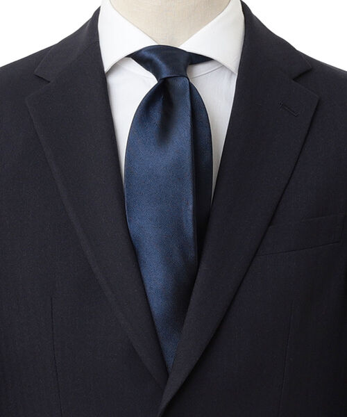 B:MING by BEAMS(ビーミングバイビームス)の「B:MING by BEAMS / シルク ソリッド ネクタイ 22F(ネクタイ・メンズ・パープル/ネイビー/ブラウン/ターコイズブルー/インディゴブルー/ワイン・ONE SIZE)」の1枚目の写真