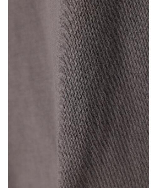 koe(コエ)の「オーガニックコットンショルダータックプルオーバー*(Tシャツ/カットソー・レディース・ホワイト/チャコールグレー/ブラック・FREE)」の13枚目の写真