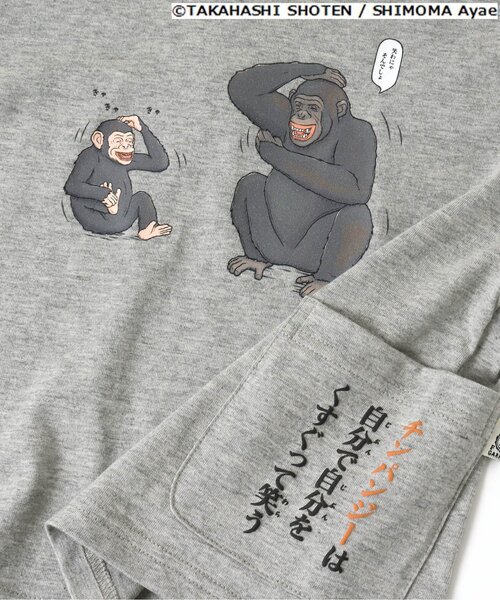 F.O.KIDS（エフオーキッズ）の「ざんねんないきもの事典コラボTシャツ（Tシャツ/カットソー・キッズ・ブラウン/グレー/カーキ/ブルー/アイボリー・90/100/110/120/80/130/95/140）」の16枚目の写真