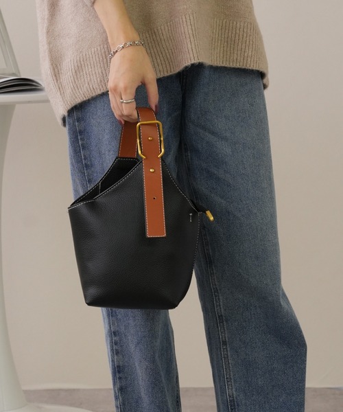 美品 ホースヘア 2way ワンショルダー ハンドバッグ COMTESSE - 美品 コンテス ホースヘアー ワンショルダー レザー