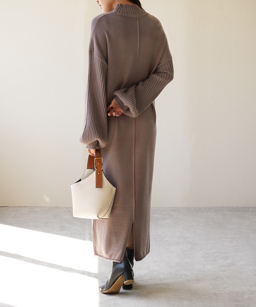 IAMUSE（アイアミューズ）の「【持つだけで主役級バッグ】2WAYワンハンドルショルダーバッグ S0737【IAMUSE】（ハンドバッグ・レディース・ブラック/アイボリー/モカ・FREE）」の9枚目の写真