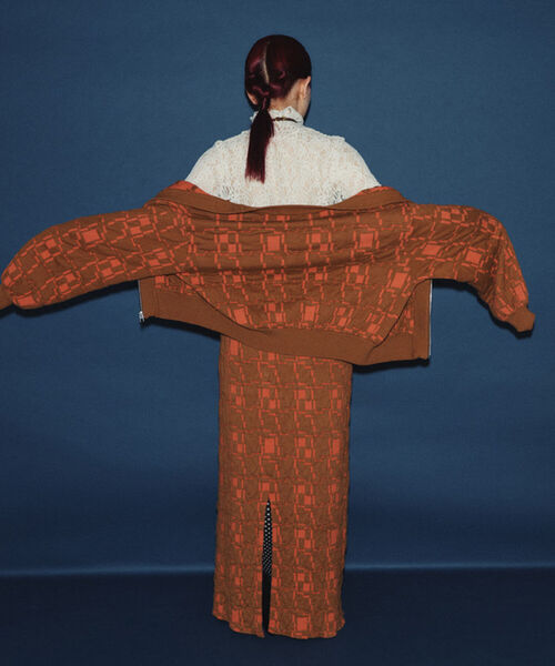 Ray BEAMS（レイビームス）の「Ray BEAMS / キモウ レース ハイネック カットソー（Tシャツ/カットソー・レディース・ブラック/ホワイト系その他6・ONE SIZE）」の9枚目の写真