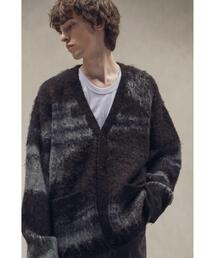 MONKEY TIME | ＜monkey time＞ BRSHD MHR JACQUARD V NECK CARDIGAN/カーディガン(カーディガン/ボレロ)