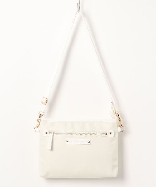 To b. by agnes b.（トゥービーバイアニエスベー）の「WT47 POCHETTE マルチポシェット（ショルダーバッグ・レディース・ホワイト系その他・FREE）」の11枚目の写真