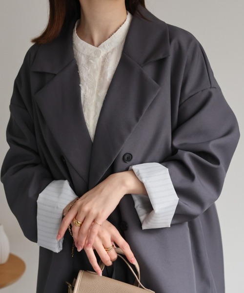 model:162cm 着用サイズ：F