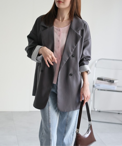 セール】オーバーサイズテーラードジャケット（テーラードジャケット