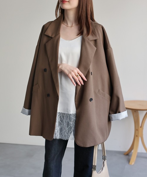 セール】オーバーサイズテーラードジャケット（テーラードジャケット