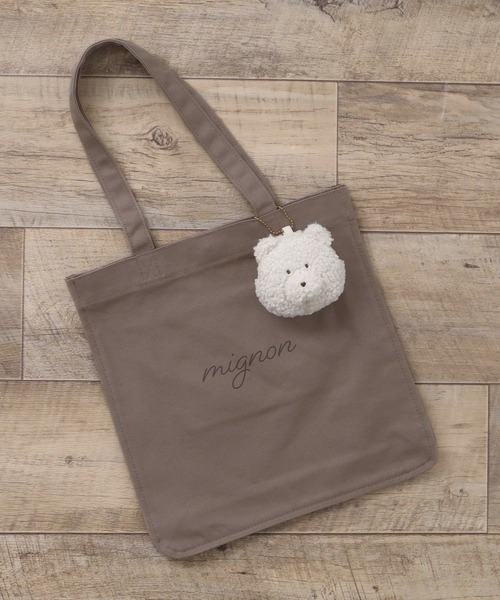 Honeys（ハニーズ）の「アニマルポーチ付トート（トートバッグ