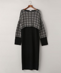 A part by | ツイードガラニット2Pワンピース　295946(ワンピース)