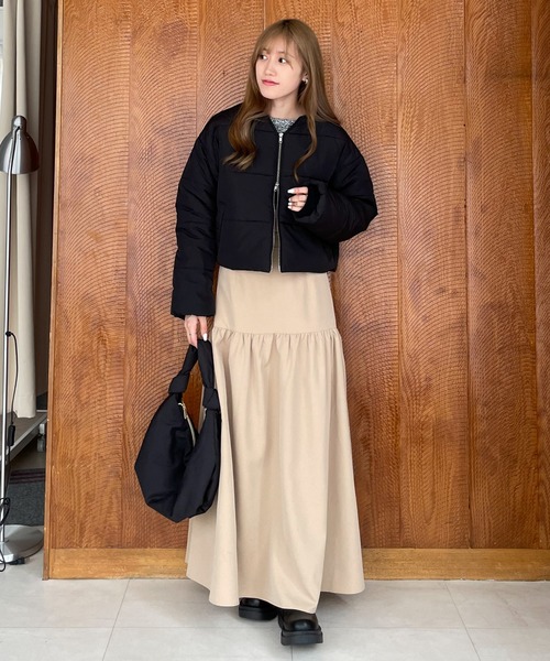 EPIMI E'PIMMY（エピミエピミー）の「パテッドワンハンドルバッグ（ハンドバッグ・レディース・ブラック/オレンジ/グリーン・FREE）」の6枚目の写真