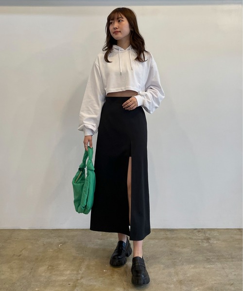 EPIMI E'PIMMY（エピミエピミー）の「パテッドワンハンドルバッグ（ハンドバッグ・レディース・ブラック/オレンジ/グリーン・FREE）」の15枚目の写真