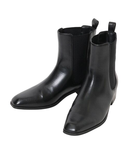 Ungrid（アングリッド）の「サイドゴアブーツ（ブーツ・レディース・ブラック/ダークブラウン・L/M/S）」の10枚目の写真