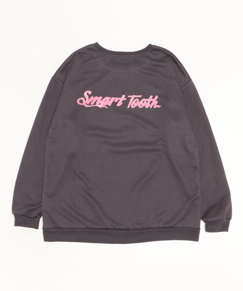 ARULE(アルール)の「A'GEM/9 × .kom『ARULE/アルール』ヴィンテージ調 ドロップショルダー オーバーサイズ グラフィック スウェットシャツ(スウェット・メンズ・チャコールグレー・M/L)」の7枚目の写真