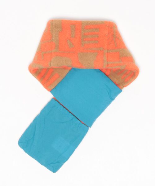 THE NORTH FACE（ザノースフェイス）の「THE NORTH FACE/ザ・ノース・フェイス/B CAMP F MUFFLER/ベビー キャンプマフラー/ACC/ｱｸｾｻﾘｰ/NNB72101/B CAMP F MUFFLER（マフラー・キッズ・ターコイズブルー/オリーブ/オレンジ・FREE）」の4枚目の写真