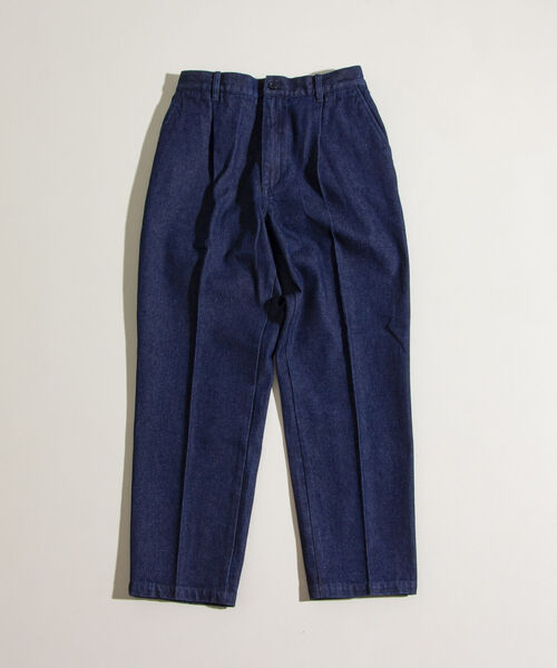 GLOSTER（グロスター）の「【GLOSTER/グロスター】デニム/ウールライク テーパードイージースラックス（その他パンツ・メンズ・ブラック/グレー/インディゴブルー・S/M/L）」の19枚目の写真