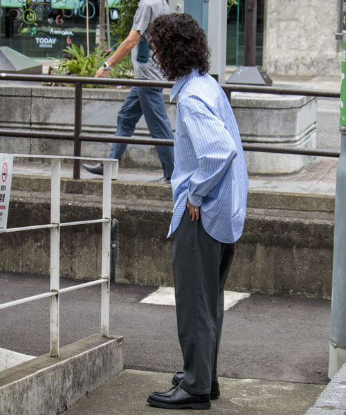 GLOSTER（グロスター）の「【GLOSTER/グロスター】デニム/ウールライク テーパードイージースラックス（その他パンツ・メンズ・ブラック/グレー/インディゴブルー・S/M/L）」の21枚目の写真