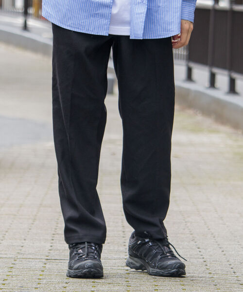 GLOSTER（グロスター）の「【GLOSTER/グロスター】デニム/ウールライク テーパードイージースラックス（その他パンツ・メンズ・ブラック/グレー/インディゴブルー・S/M/L）」の22枚目の写真