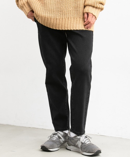 coca(coca)(コカ)の「メンズストレッチデニムイージーパンツ(デニムパンツ・メンズ・インディゴブルー/ブラック・M/L/XL)」の1枚目の写真