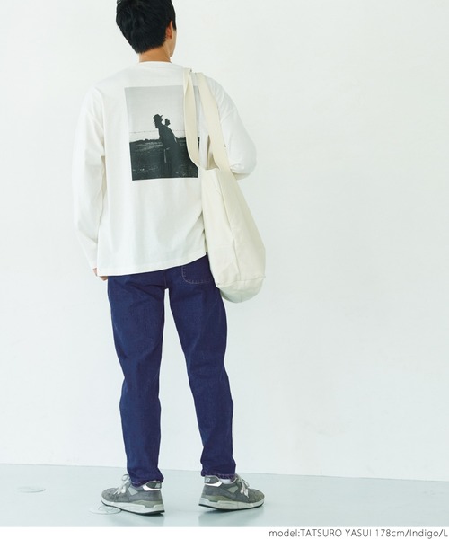 coca(coca)(コカ)の「メンズストレッチデニムイージーパンツ(デニムパンツ・メンズ・インディゴブルー/ブラック・M/L/XL)」の4枚目の写真