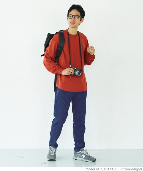 coca(coca)(コカ)の「メンズストレッチデニムイージーパンツ(デニムパンツ・メンズ・インディゴブルー/ブラック・M/L/XL)」の5枚目の写真