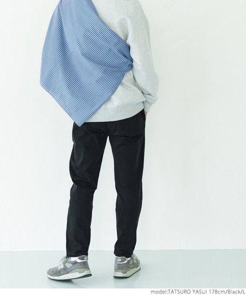 coca(coca)(コカ)の「メンズストレッチデニムイージーパンツ(デニムパンツ・メンズ・インディゴブルー/ブラック・M/L/XL)」の9枚目の写真