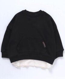 BREEZE | レイヤード風トレーナー(スウェット)