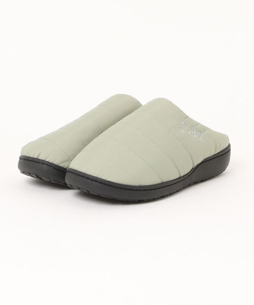 SUBU(スブ)の「【SUBU】スブ ダウンクロッグサンダル(サンダル・メンズ・レッド/グレー/ドット/ベージュ/カーキ/カモフラージュ/ブラック/グリーン/ネイビー/チェック/ピンク/ハウンドトゥース/ホワイト/オレンジ/シルバー/ダークブラウン/ホワイト×ブラック/スモーキーグリーン系/ブラウン系カモフラージュ・0/2/1/3/4)」の9枚目の写真