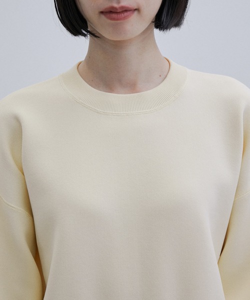 ADAM ET ROPE'（アダムエロペ）の「フォルムニットワンピース（ワンピース・レディース・ブラック/オフホワイト/ブルー・FREE）」の11枚目の写真