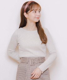 グリッターリボンロングスリーブ