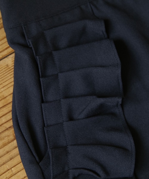 M y u（ミュー）の「片ポケット フリル タック 入り ショーパン（その他パンツ・レディース・ブラック・FREE）」の13枚目の写真