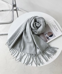 AS KNOW AS plus | 〇ふわり大判ストール　【2023AWアイテム】(ストール/ショール)