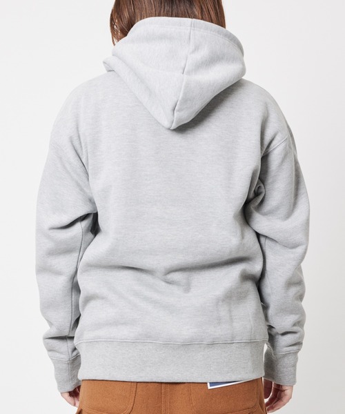 UNIVERSAL OVERALL（ユニバーサルオーバーオール）の「スウェットフーディー【SWEAT HOODIE_WINDYJr】（パーカー・レディース・ブラック/ヘザーグレー/ダークネイビー・M/L/S）」の14枚目の写真