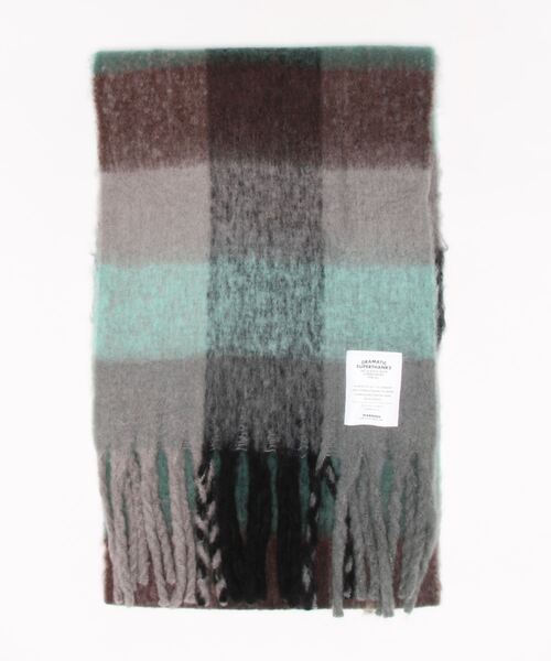 【セール】【SUPER THANKS】WINTER LONG CHECK SCARF（ストール/ショール）｜SUPERTHANKS（スーパーサンクス）