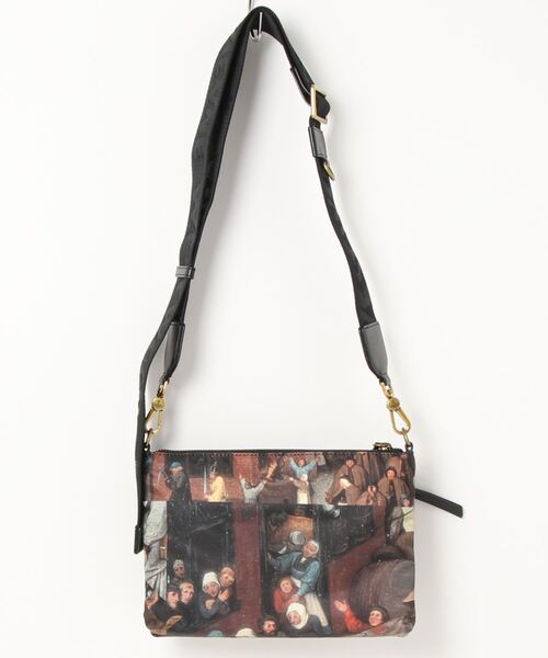 Vivienne Westwood(ヴィヴィアンウエストウッド)の「43030093-W00BR-LADOUBLE POUCH CROSSBODY(ボディバッグ/ウエストポーチ・レディース・マルチ・FREE)」の2枚目の写真