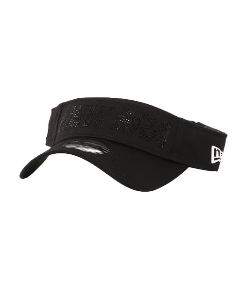 NEW ERA(ニューエラ)の「【NEW ERA】ゴルフ サンバイザー Rhinestone ラインストーン NEW ERA(サンバイザー・メンズ・ヘザーグレー/ブラック・F)」の1枚目の写真