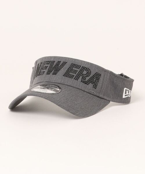 NEW ERA(ニューエラ)の「【NEW ERA】ゴルフ サンバイザー Rhinestone ラインストーン NEW ERA(サンバイザー・メンズ・ヘザーグレー/ブラック・F)」の13枚目の写真