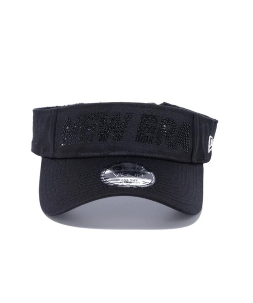 NEW ERA(ニューエラ)の「【NEW ERA】ゴルフ サンバイザー Rhinestone ラインストーン NEW ERA(サンバイザー・メンズ・ヘザーグレー/ブラック・F)」の5枚目の写真