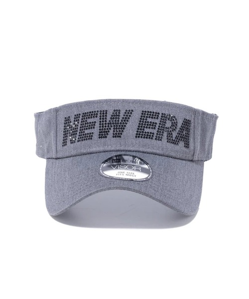 NEW ERA(ニューエラ)の「【NEW ERA】ゴルフ サンバイザー Rhinestone ラインストーン NEW ERA(サンバイザー・メンズ・ヘザーグレー/ブラック・F)」の9枚目の写真