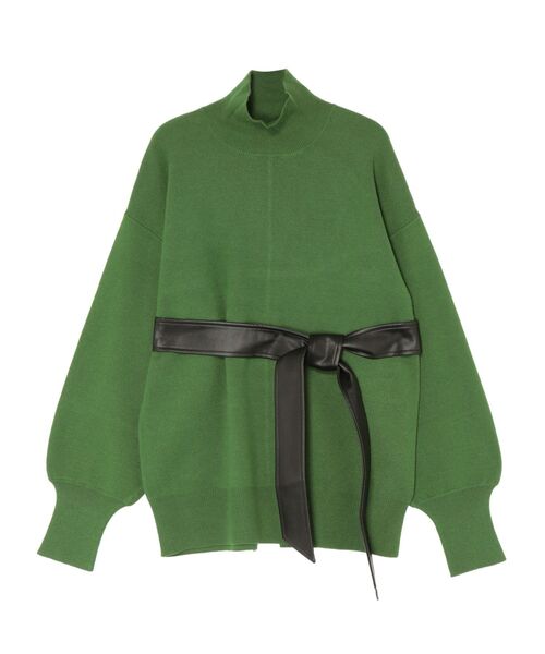 LAGUNAMOON(ラグナムーン)の「【WEB限定】ウエストマークニットプルオーバー(ニット/セーター・レディース・グリーン/ベージュ/ピンク/ブラウン・FREE)」の20枚目の写真